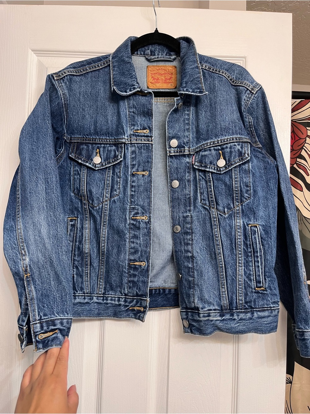 Woman’s Levi’s Ex-Boyfriend Trucker Jacket